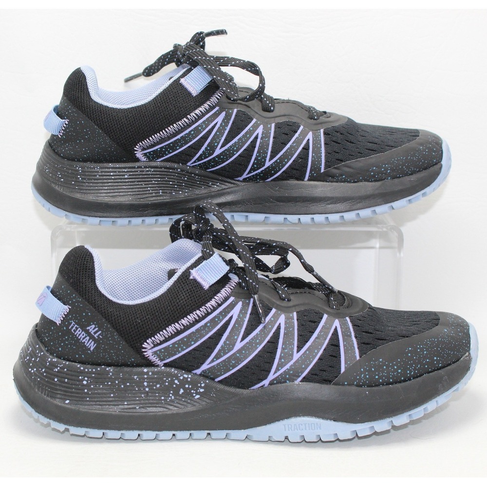 Avia Trail All Terrain Women Running Shoes Black Purple Blue WMAV41ES130 Size‎ 7
